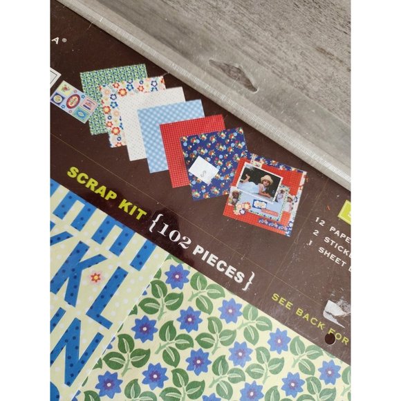 Marcella by K Scrapbook Kit Made Simple Floral 3D Stickers 102 Pieces NEW #51 - Picture 3 of 9